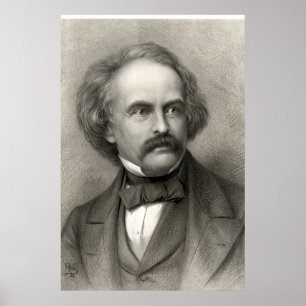 Póster Nathaniel Hawthorne