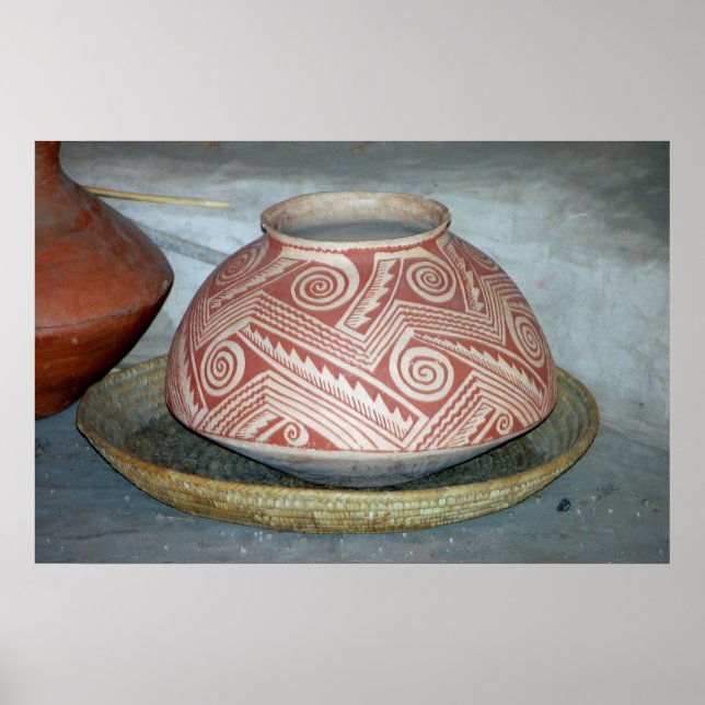 Póster Native American Pottery Poster (Frente)