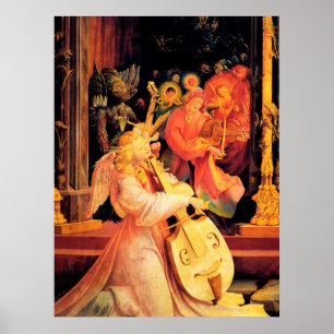 PÓSTER NATIVIDAD, ÁNGELES QUE HACEN MÚSICA - MAGIA DE LA