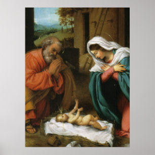 Póster Natividad de Cristo