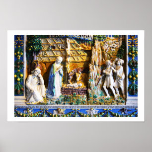 Póster Natividad en Rusia