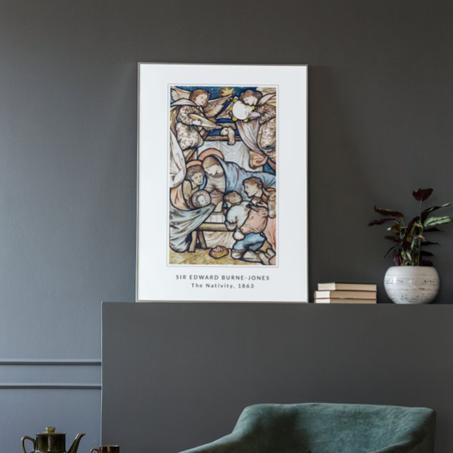 Póster Natividad Jesús Nacimiento Vintage Navidad (Subido por el creador)