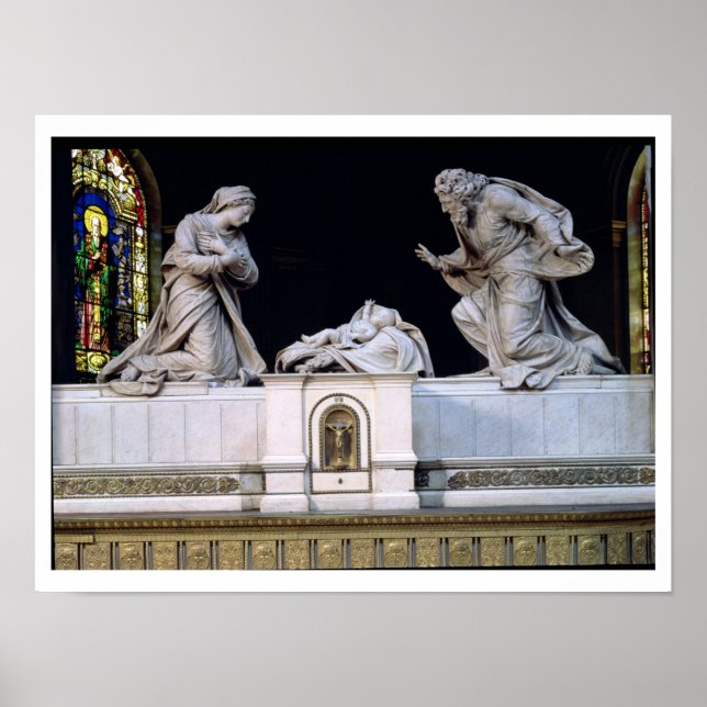 Póster Natividad (mármol) (Frente)