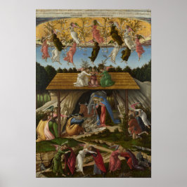 Póster Natividad mística de Botticelli - Poster