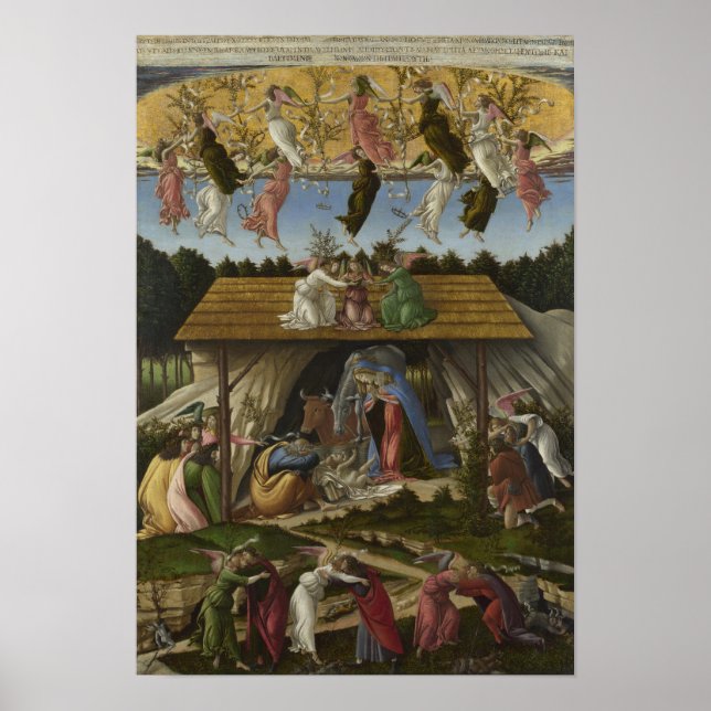 Póster Natividad mística de Botticelli - Poster (Frente)