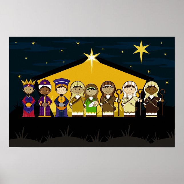 Póster Nativity Characters Poster (Frente)