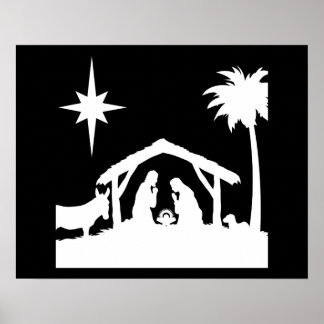 Póster Nativity Scene