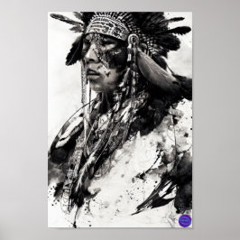 PÓSTER NATIVO AMERICANO 3
