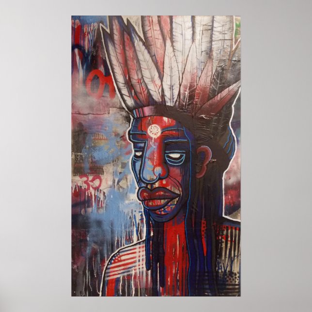 Póster 'Nativo', por Ryan Gardell (Frente)