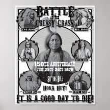 Nativos americanos de la Batalla de Little Big Hor