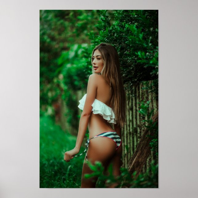 Póster Natural  Beauty bikini babe (Frente)