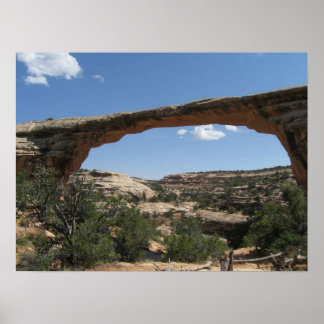 Póster Natural Bridges National Monument