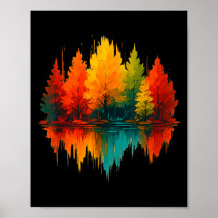 Póster Naturaleza abstracta de vida silvestre al aire lib