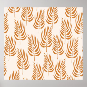 Póster Naturaleza abstracta, patrón Minimalista sin foco.