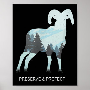Póster Naturaleza &amp; Animales - Protección del medio a