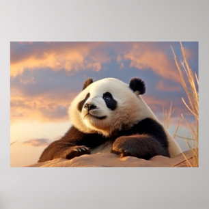 Póster Naturaleza animal de Panda