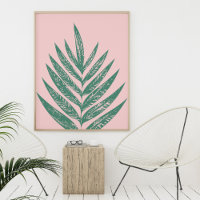 Naturaleza botánica Ilustracion tropical verde ros
