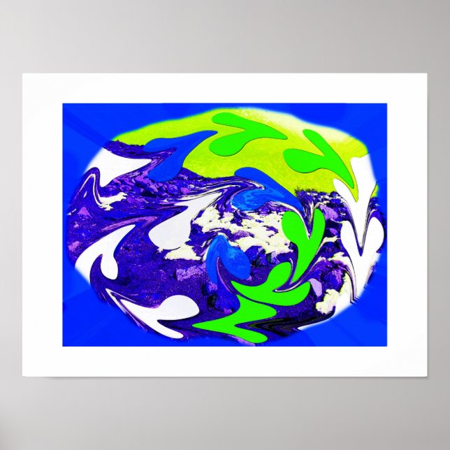 Póster Naturaleza cambiante (Frente)