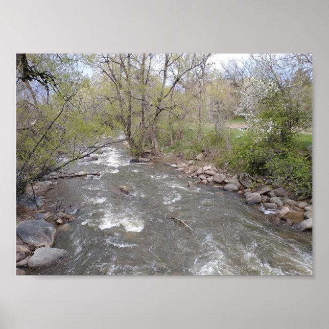 Póster Naturaleza de Boulder Colorado (Frente)