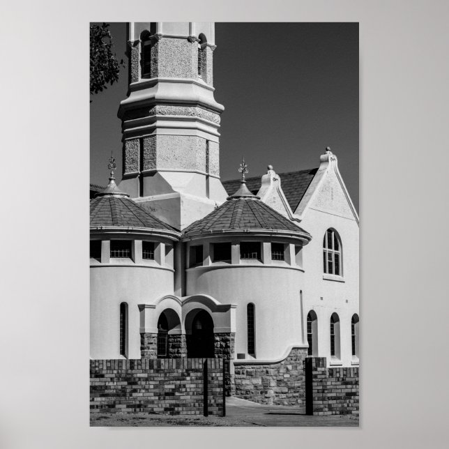 Póster Naturaleza de la arquitectura de Aurora Sudáfrica (Frente)