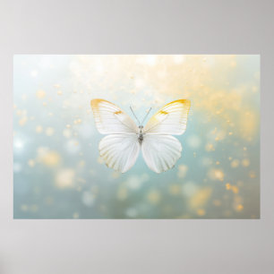 Póster Naturaleza de la flor de mariposa Serene Tranquilo