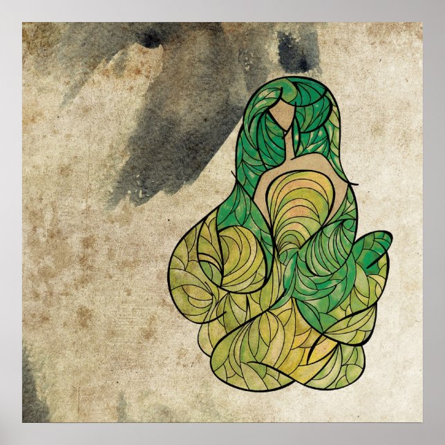 PÓSTER NATURALEZA DE LA MADRE (Frente)