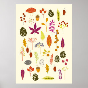 Póster Naturaleza de los bosques