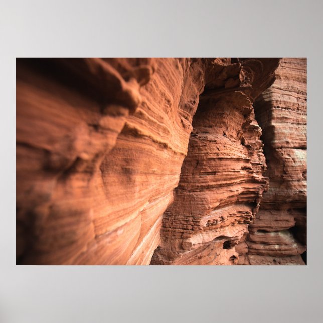 Póster Naturaleza de Sandstone (Frente)