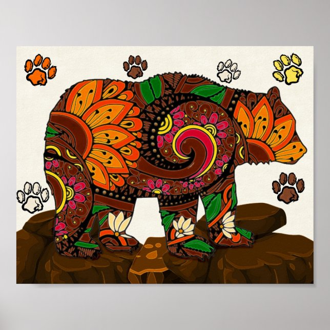 Póster Naturaleza Elemental (Frente)