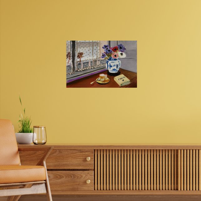 Póster Naturaleza muerta con Pensees de Pascal, (Salón 2)