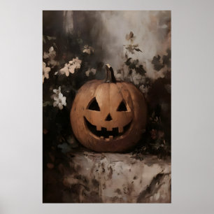 Póster Naturaleza muerta de calabaza imprimible, pared de