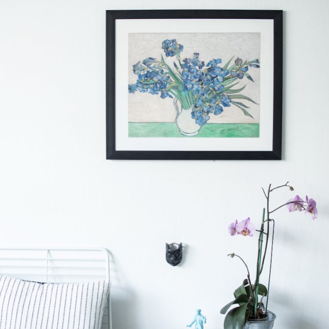 Póster Naturaleza muerta: jarrón con lirios de Vincent va (Subido por el creador)