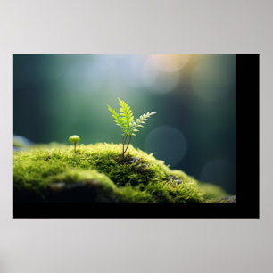 Póster Naturaleza vegetal Serene Tranquilo