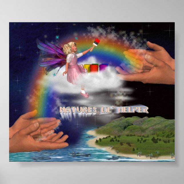 Póster Naturas Pequeño Ayudante (Frente)