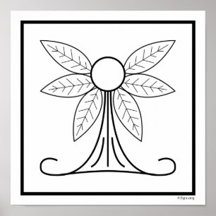 Póster Nature Symbol