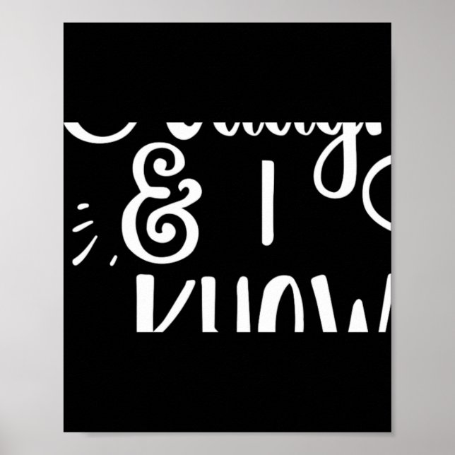 Póster Naughty And I Know It Funny Christmas Baby  (Frente)