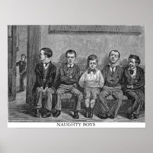 Póster Naughty Boys