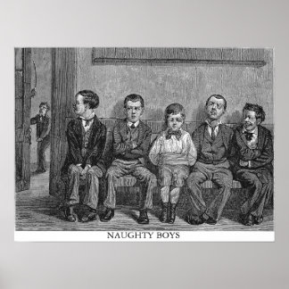 Póster Naughty Boys
