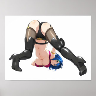 Póster Naughty Hentai Sexy Chica