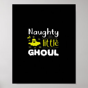 Póster Naughty Little Ghoul