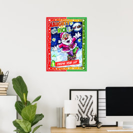 Póster Naughty or nice, choose your list
