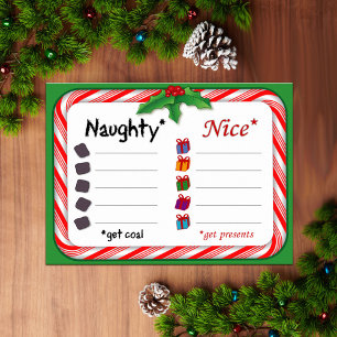 Póster Naughty y Nice Poster