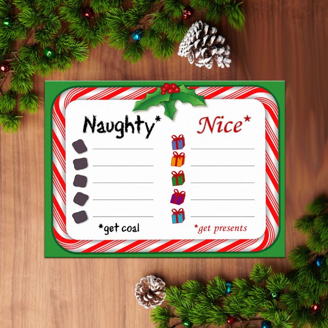 Póster Naughty y Nice Poster (Subido por el creador)