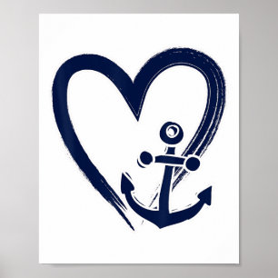 Póster Náutica Preppy Sailors Boaters Y Yachtin