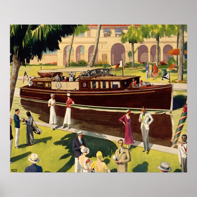 Póster Náutica Vintage Antiguo Nautical (Frente)