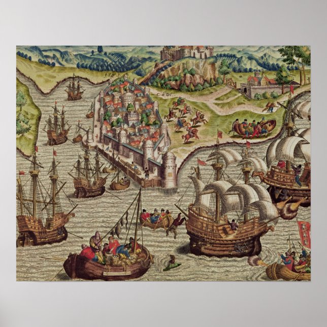 Póster Naval Combat (Frente)
