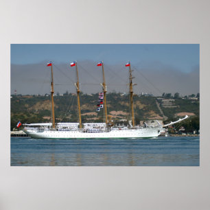 Póster Nave alta Esmeralda