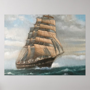 Póster Nave de podadoras