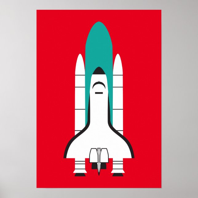 Póster nave espacial (Frente)