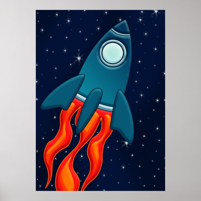 Póster Nave espacial (Frente)